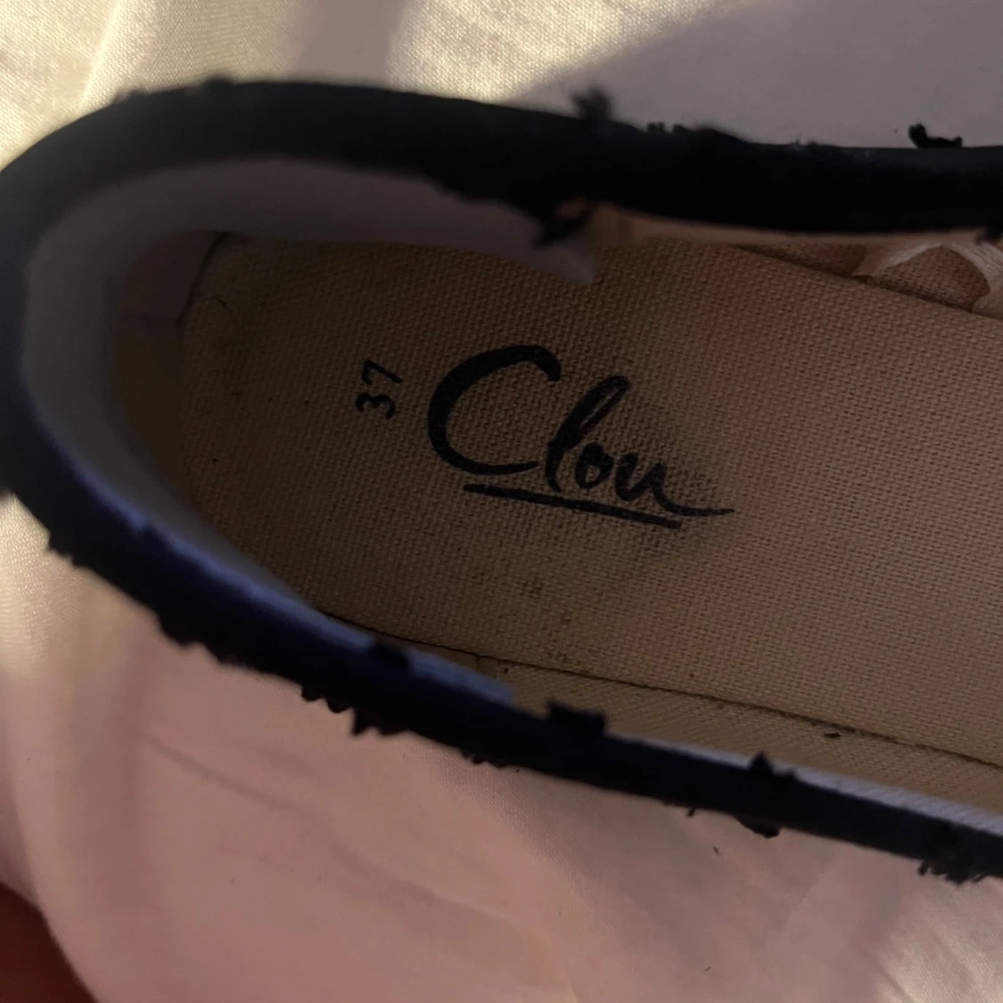 Svarta ballerinaskor från Clou, strl 37 - 2