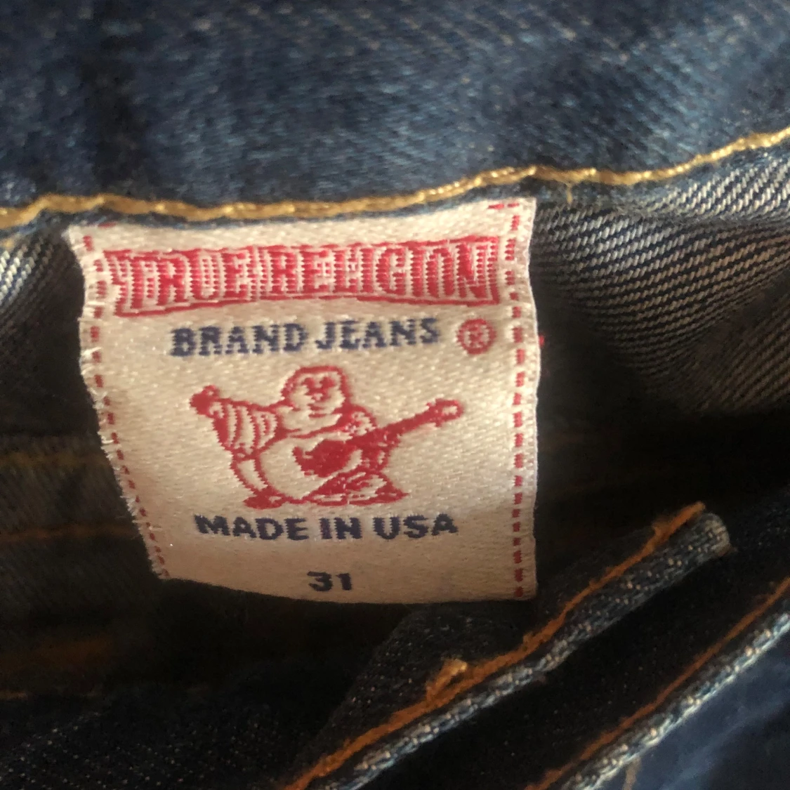 True Religion jeans med broderade fickor - 3
