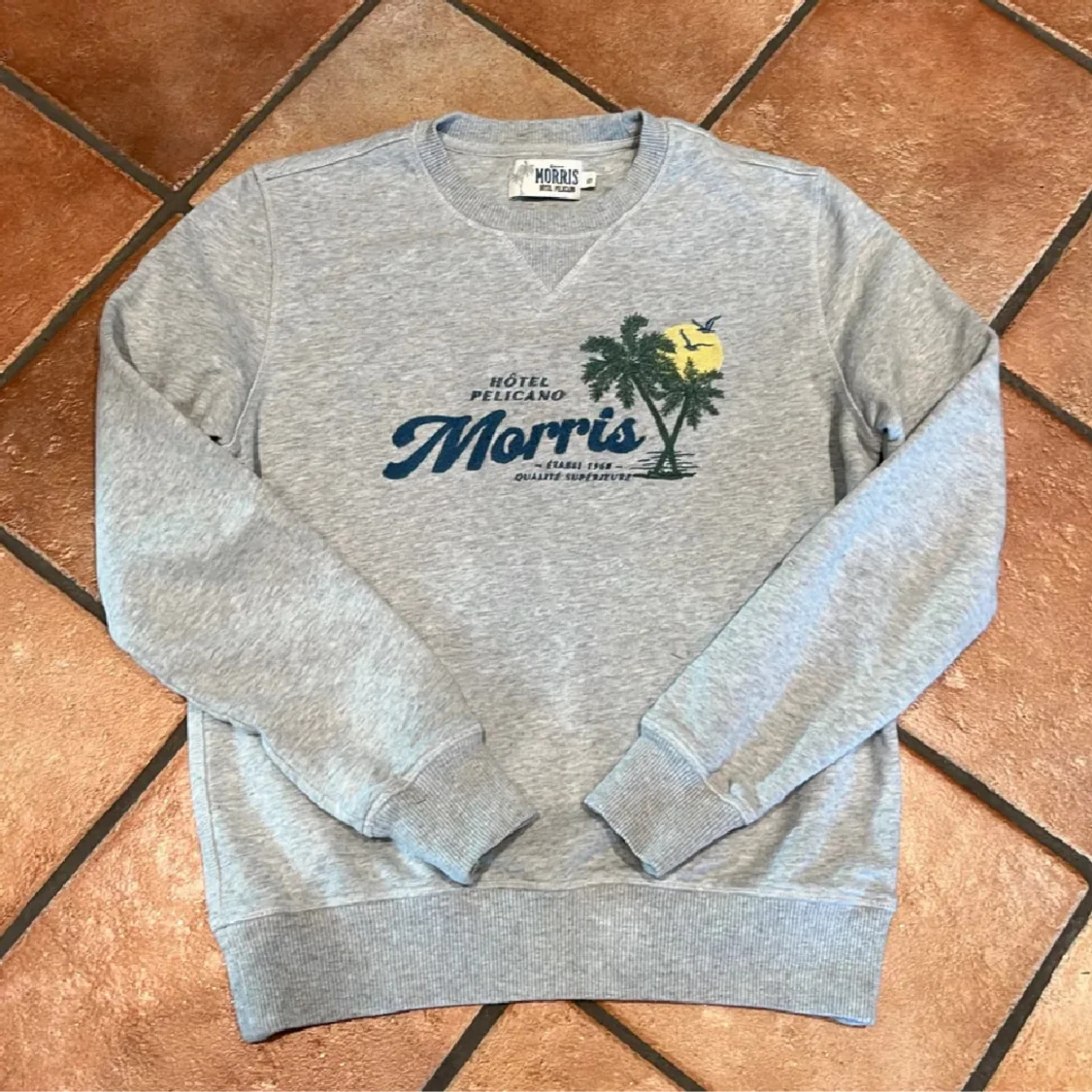 Grå sweatshirt från Morris