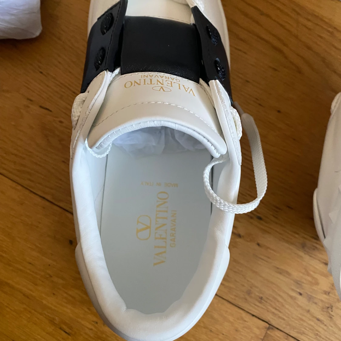 Valentino Garavani Open sneakers vit/svart - 4