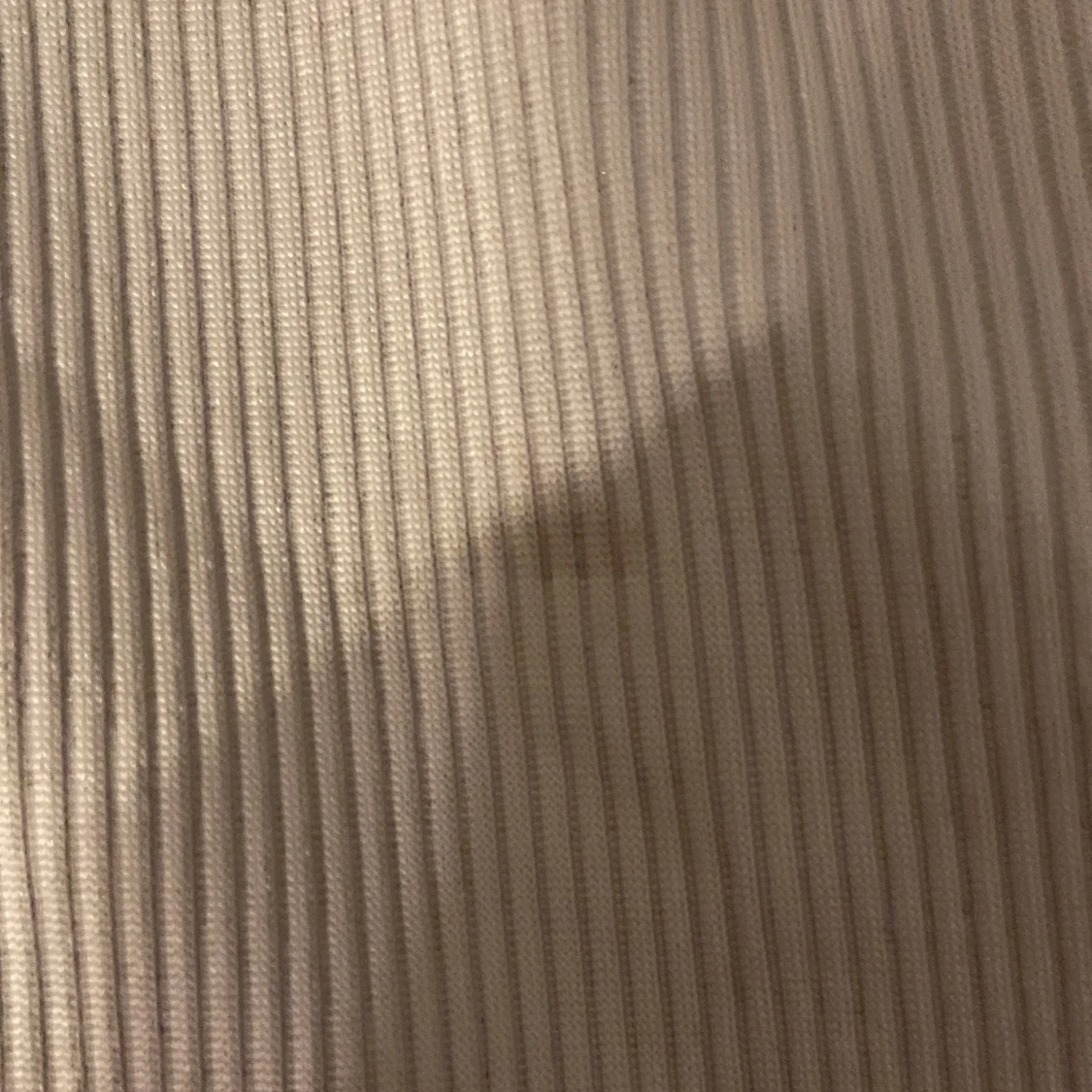 Vit ribbad linnetopp från H&M Divided XS - 2