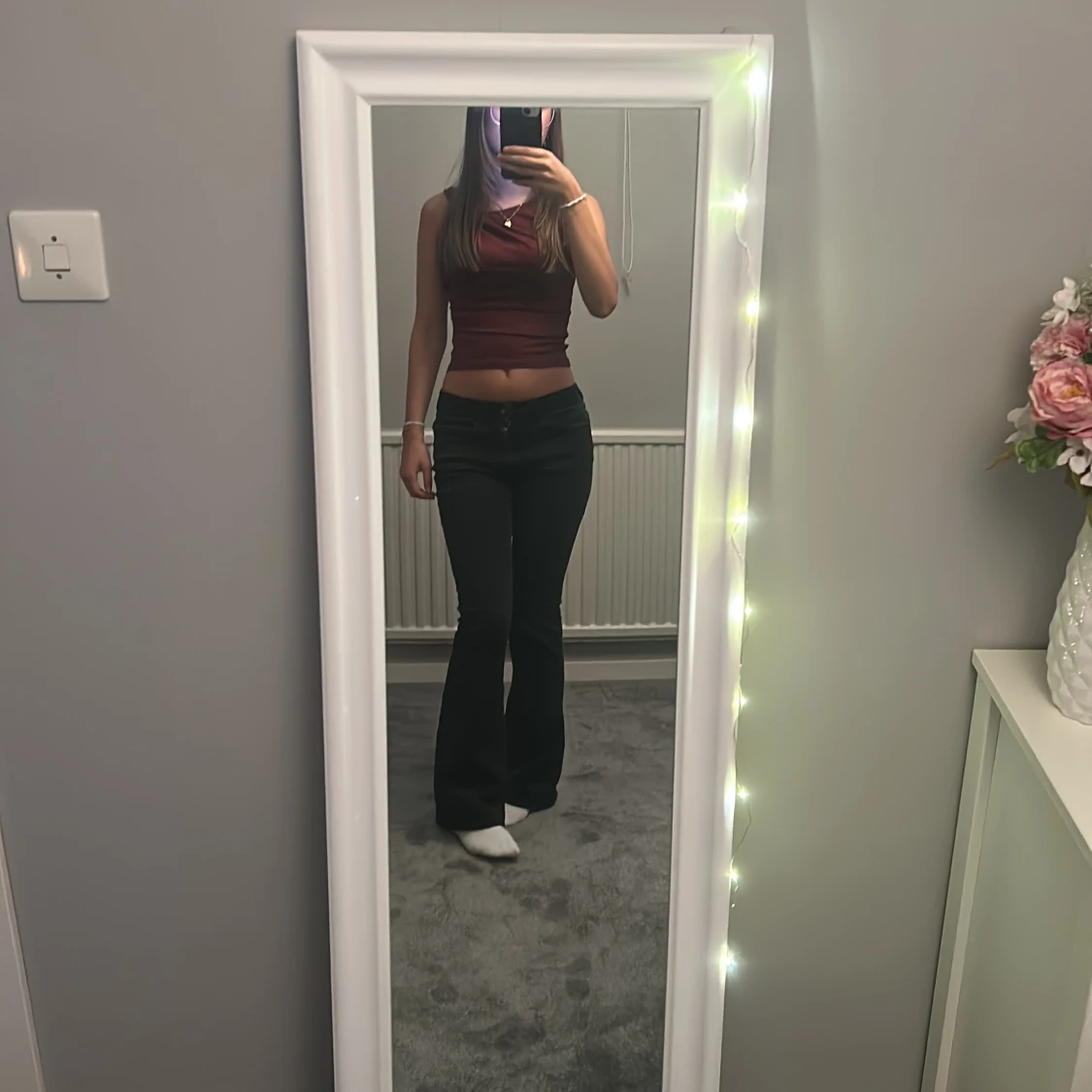 Svarta bootcut jeans från Veromoda