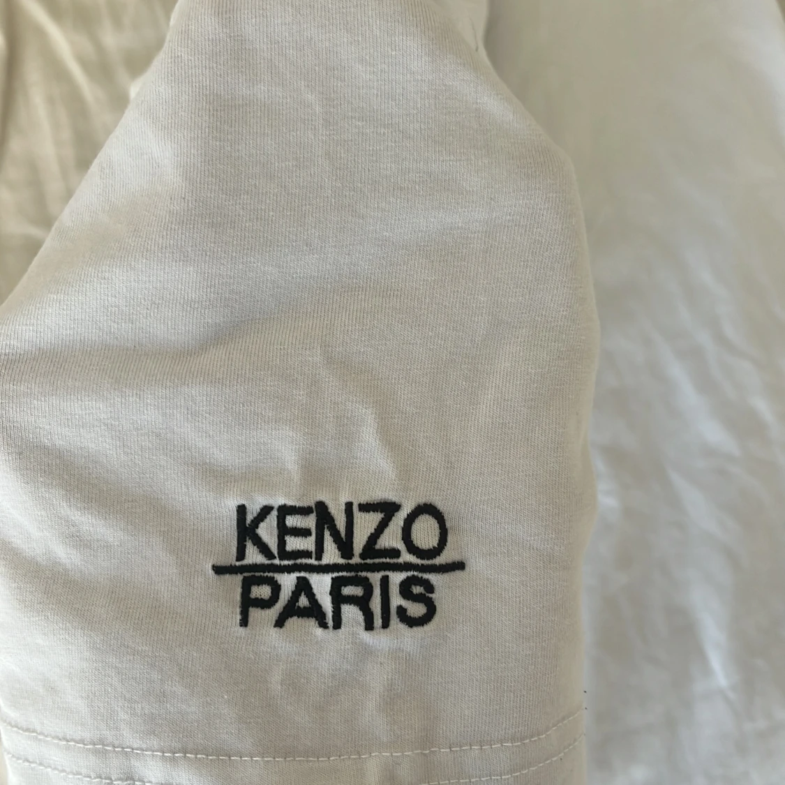 Vit Kenzo t-shirt med tigertryck - 2