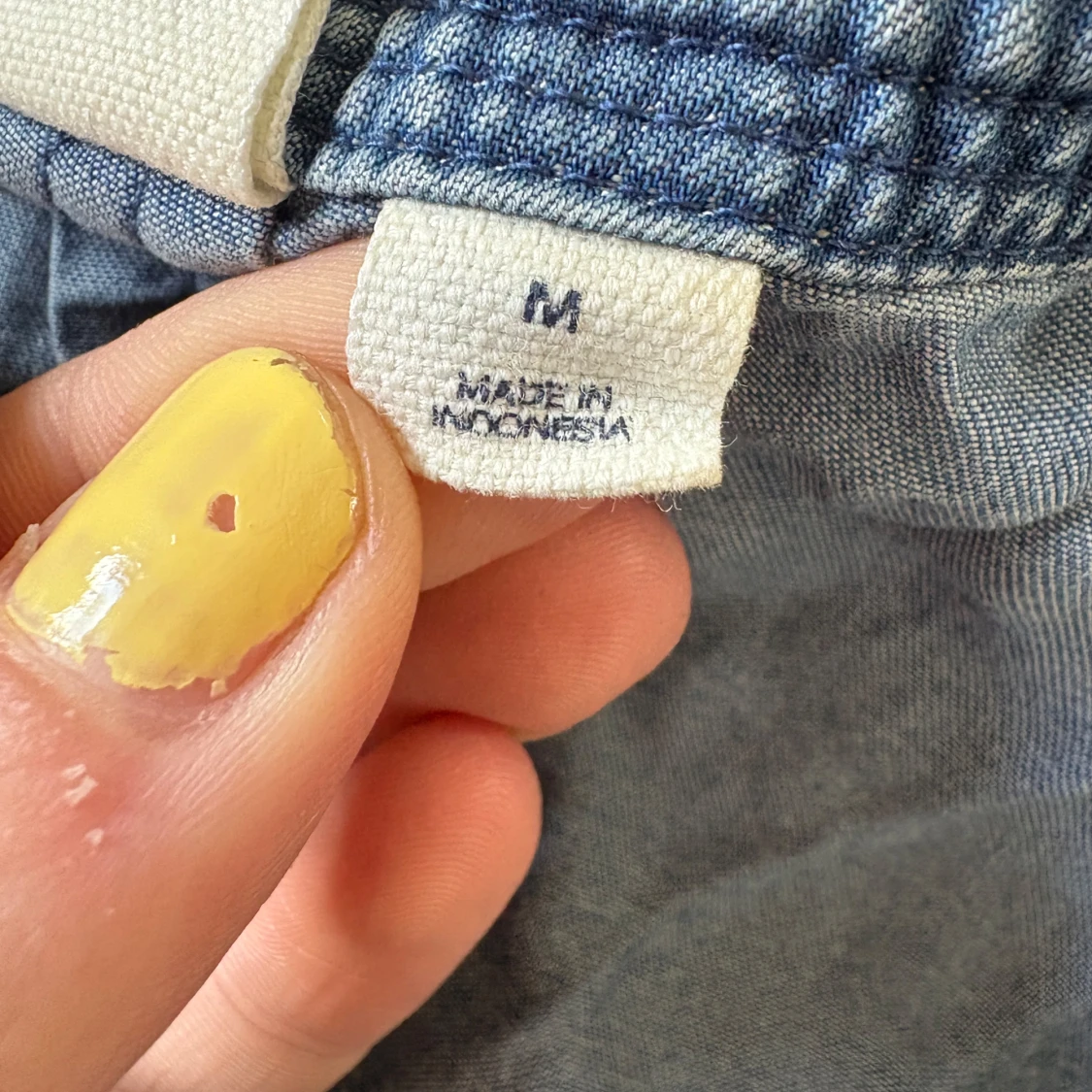 Blå jeansklänning från GAP - 2