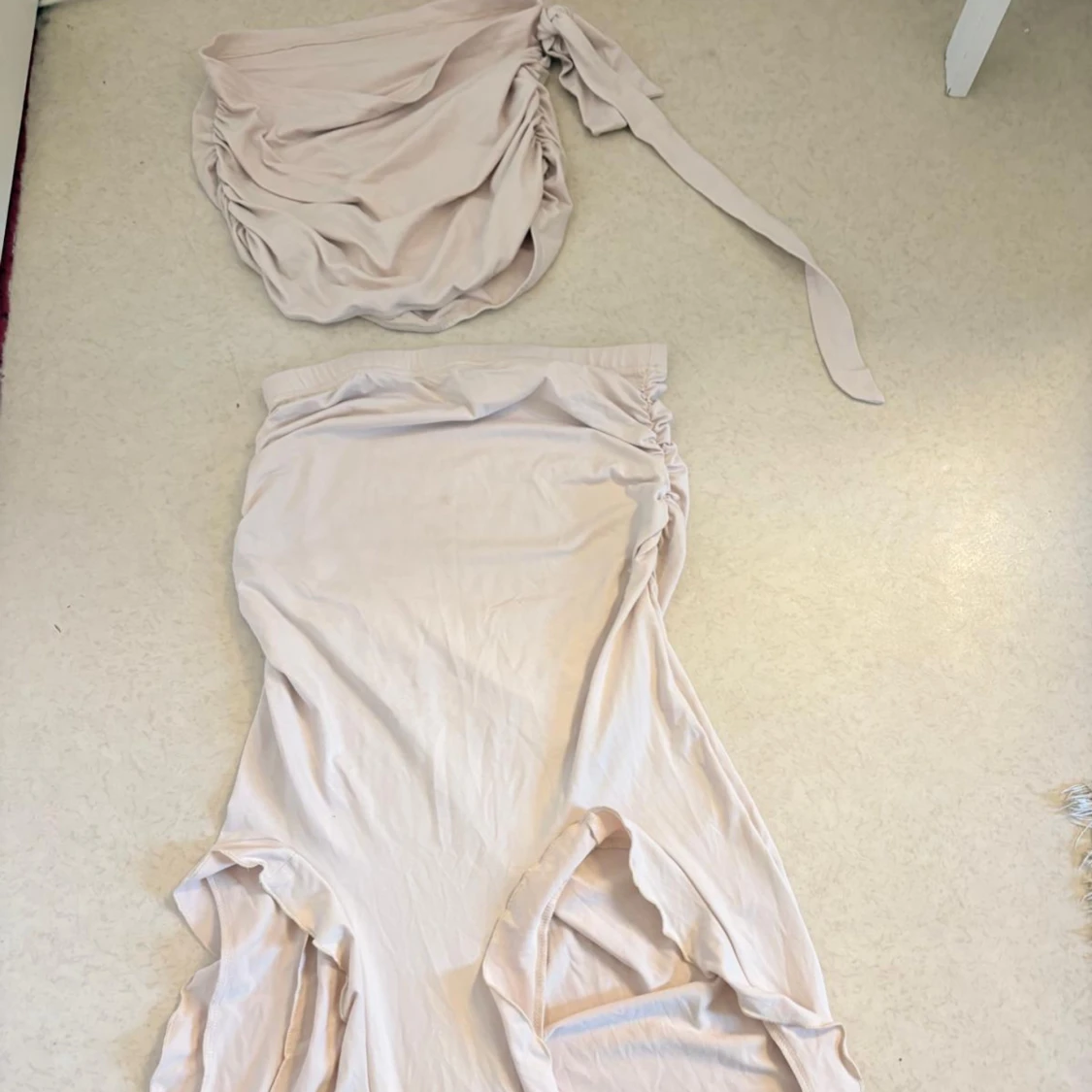 Beige Co ords / set / två delad från Shein - 1