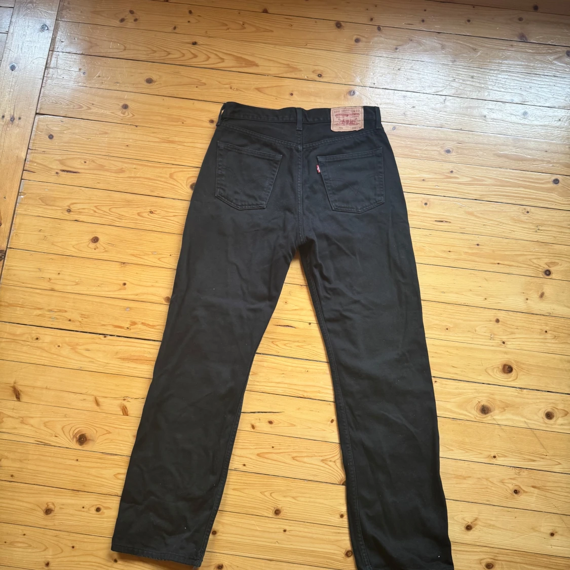 Svarta Levi's 751 jeans straight fit - 1