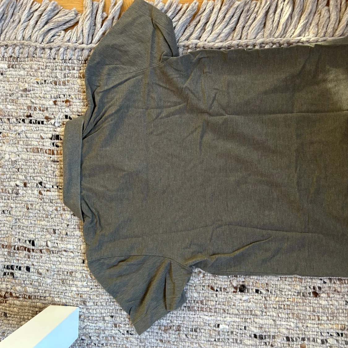 Mörk grön pikétröja från Bläck - 1