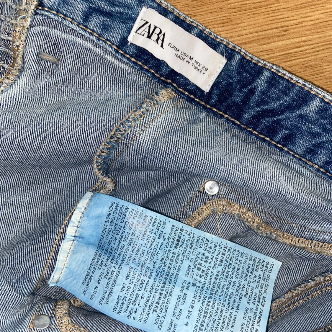 Jeans tubtopp från Zara - 3
