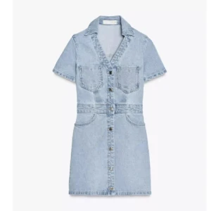 Zara Jeansklänning Ljusblå - Aldrig använd. Lappen kvar