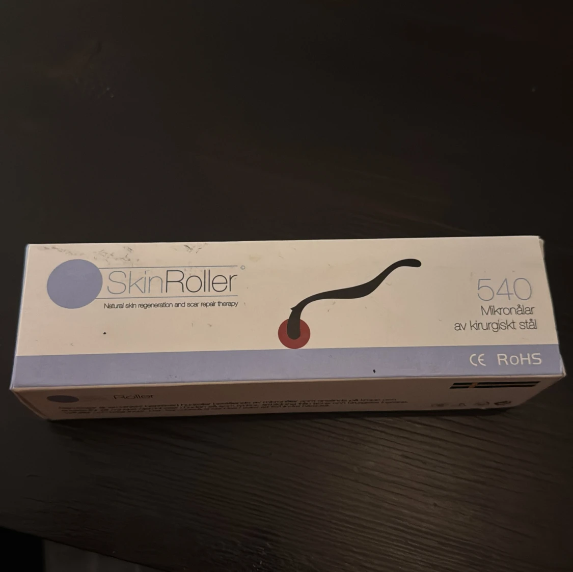 SkinRoller med 540 mikronålar