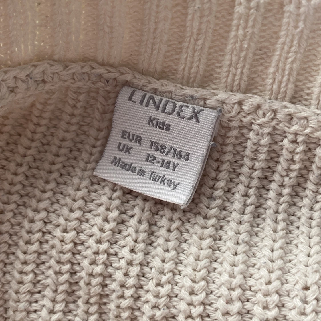 Randig stickad tröja från Lindex - 3