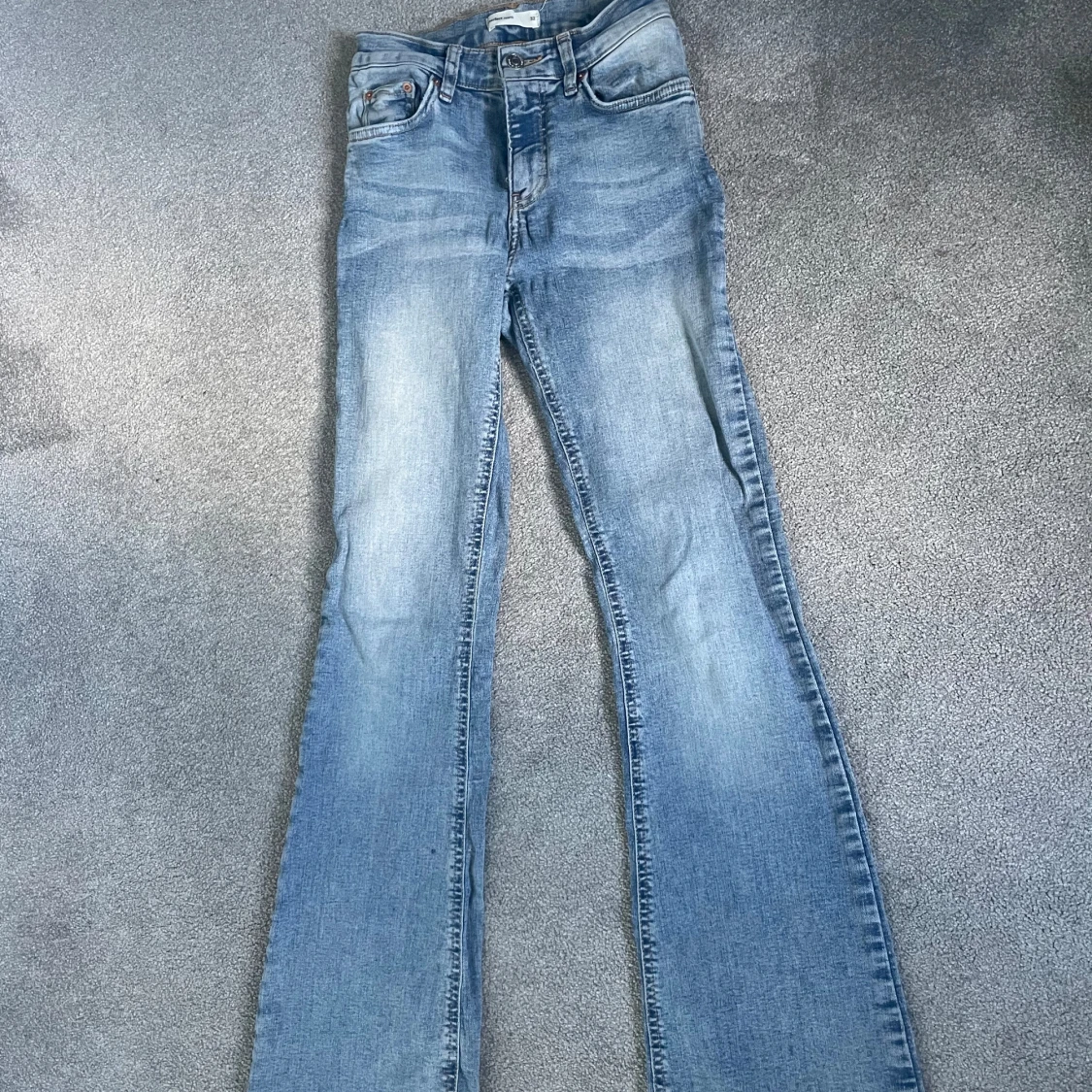 Bootcut ljusblå jeans från Perfect Jeans - 2