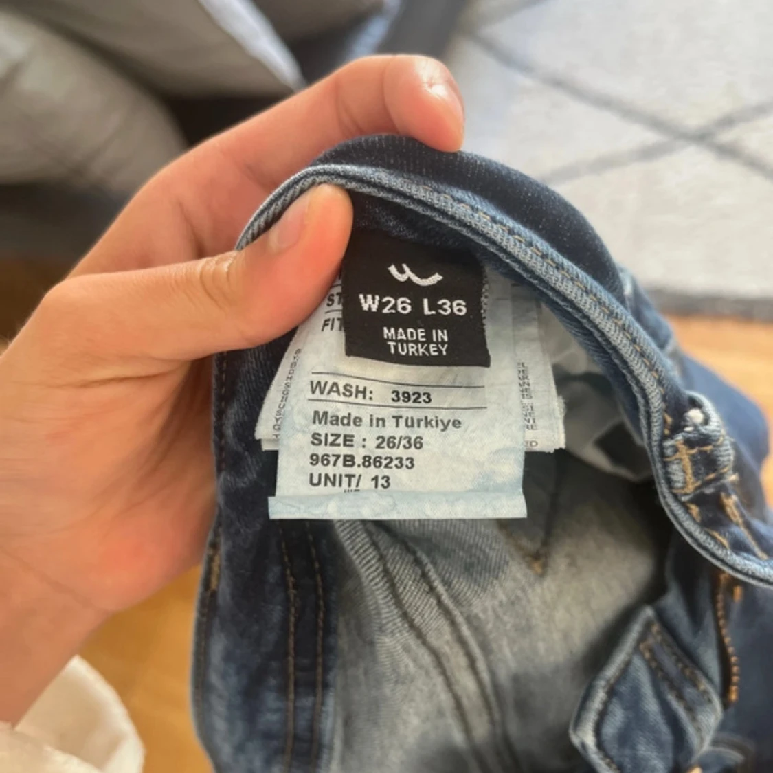 Blå bootcut jeans från LTB, W26 L36 - 2