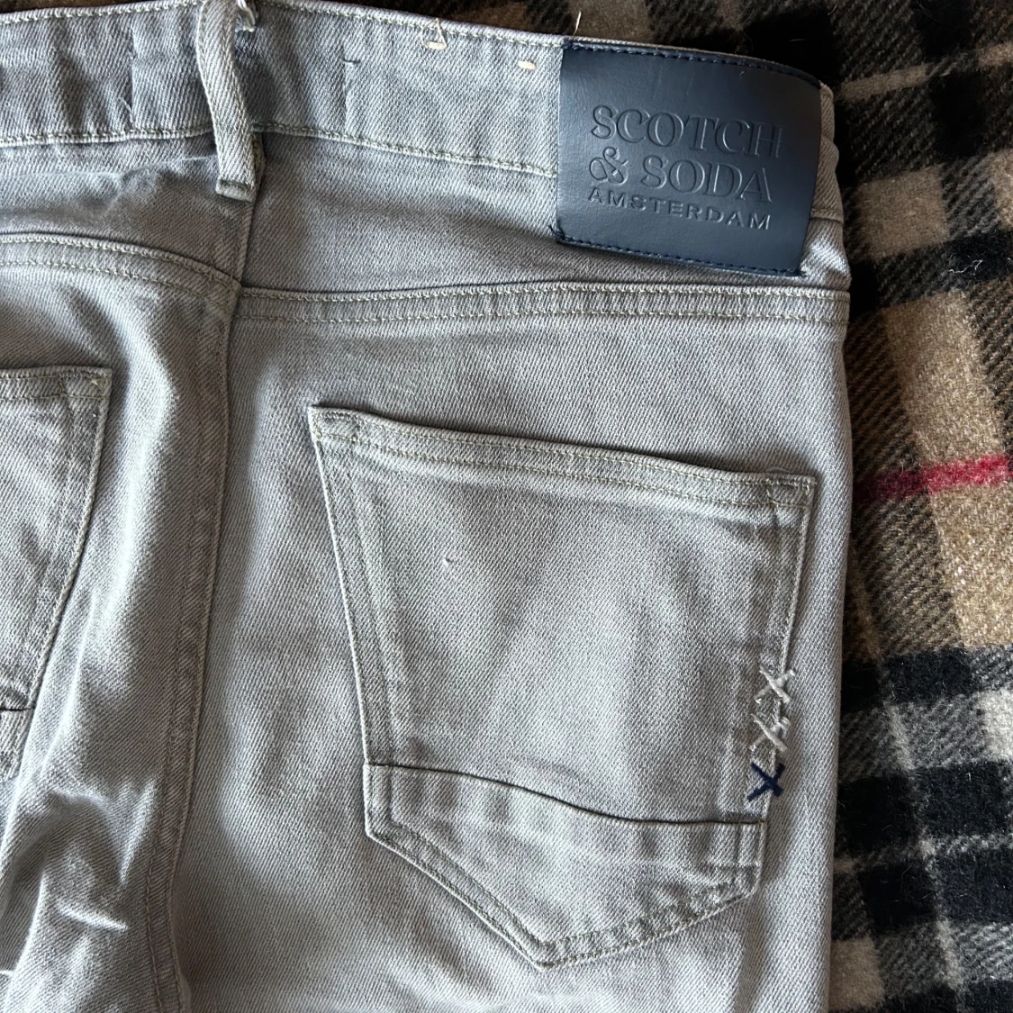 Scotch and soda grå slim jeans  - 2