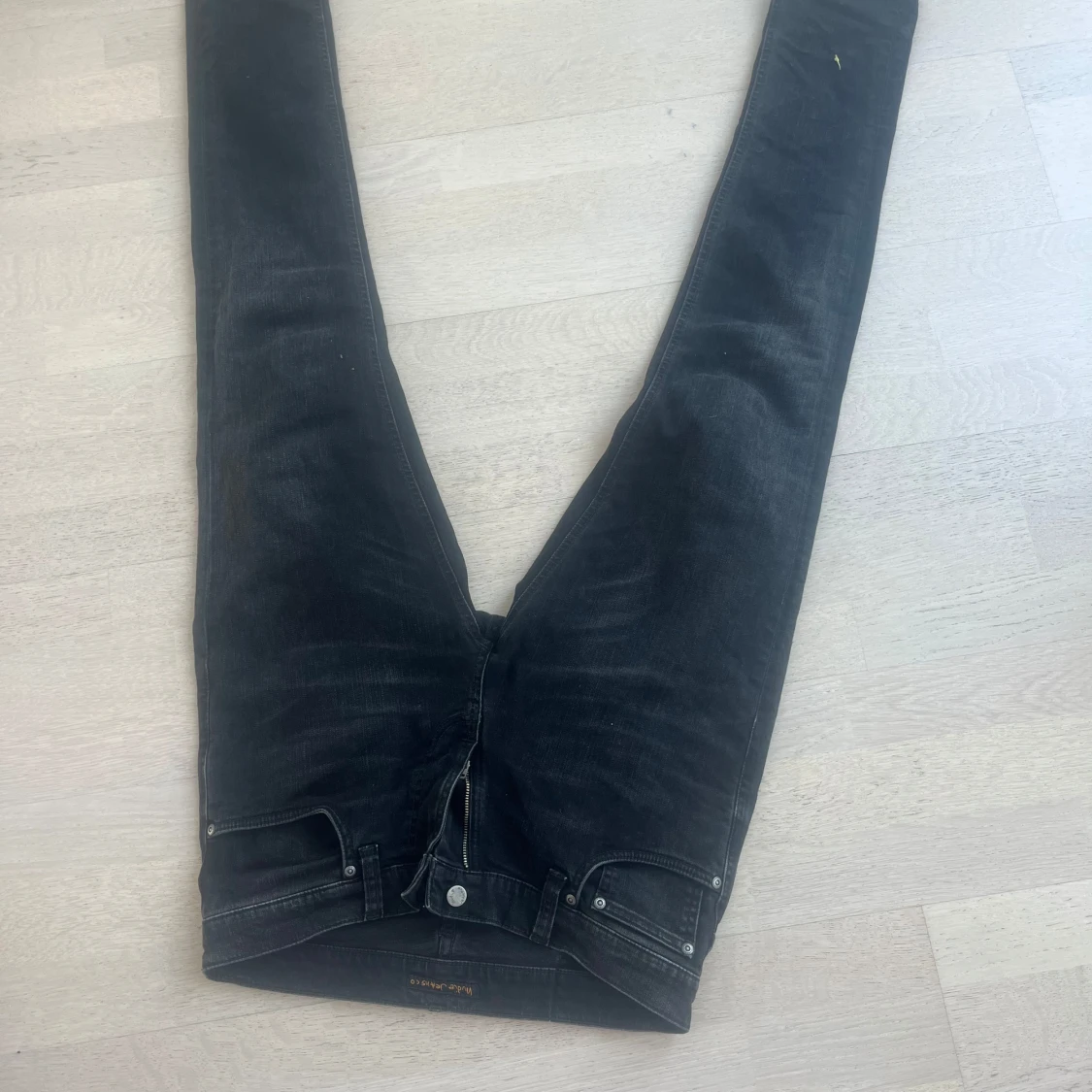 Svarta slim jeans från Nudie Jeans - 2
