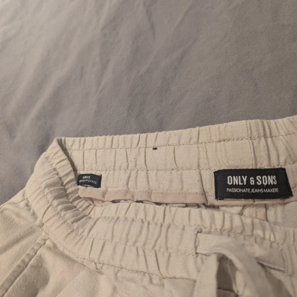 Beiga linne byxor Only & Sons - 2