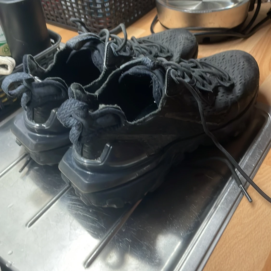 Svarta Nike React sneakers