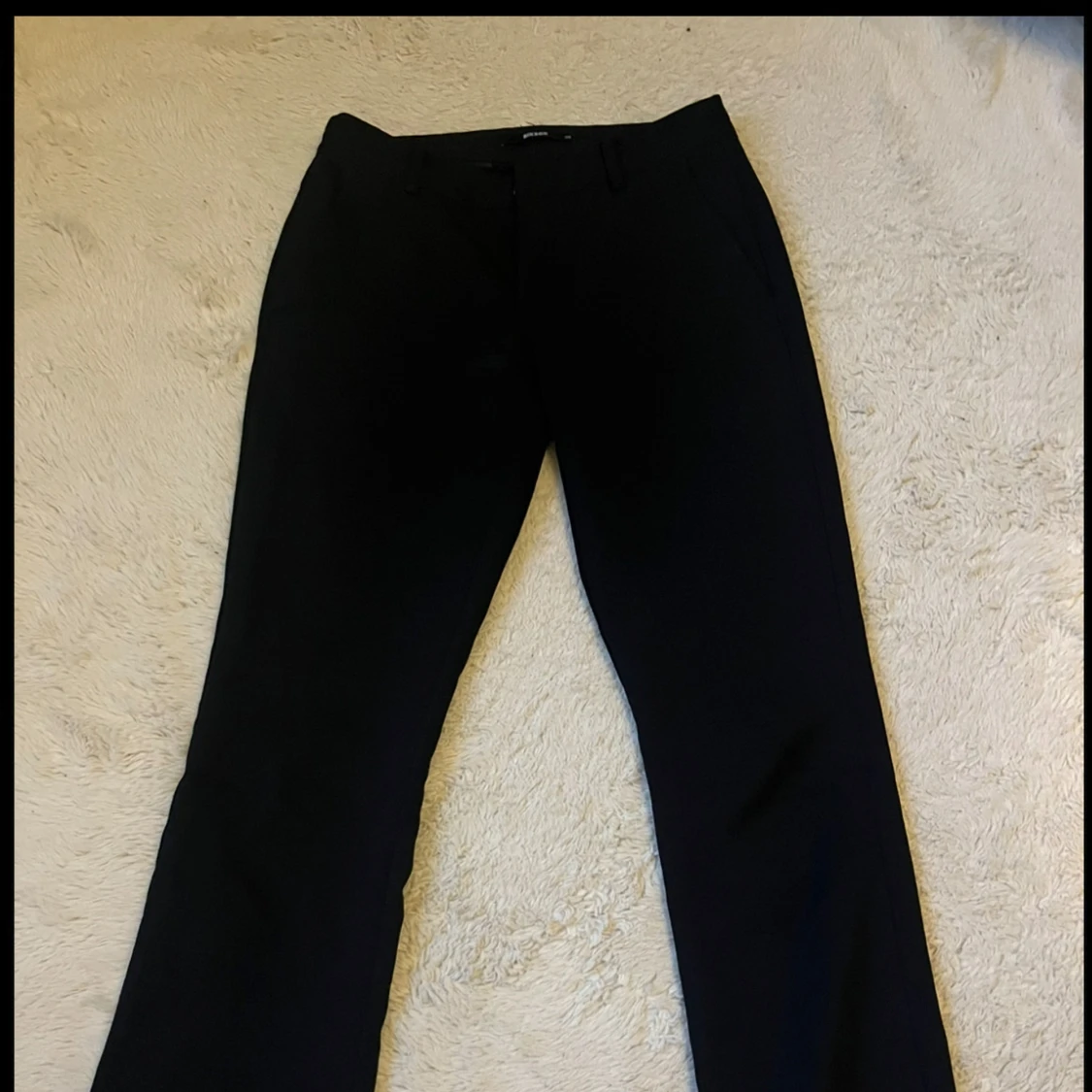 Lågmidjade kostymbyxor  - 1