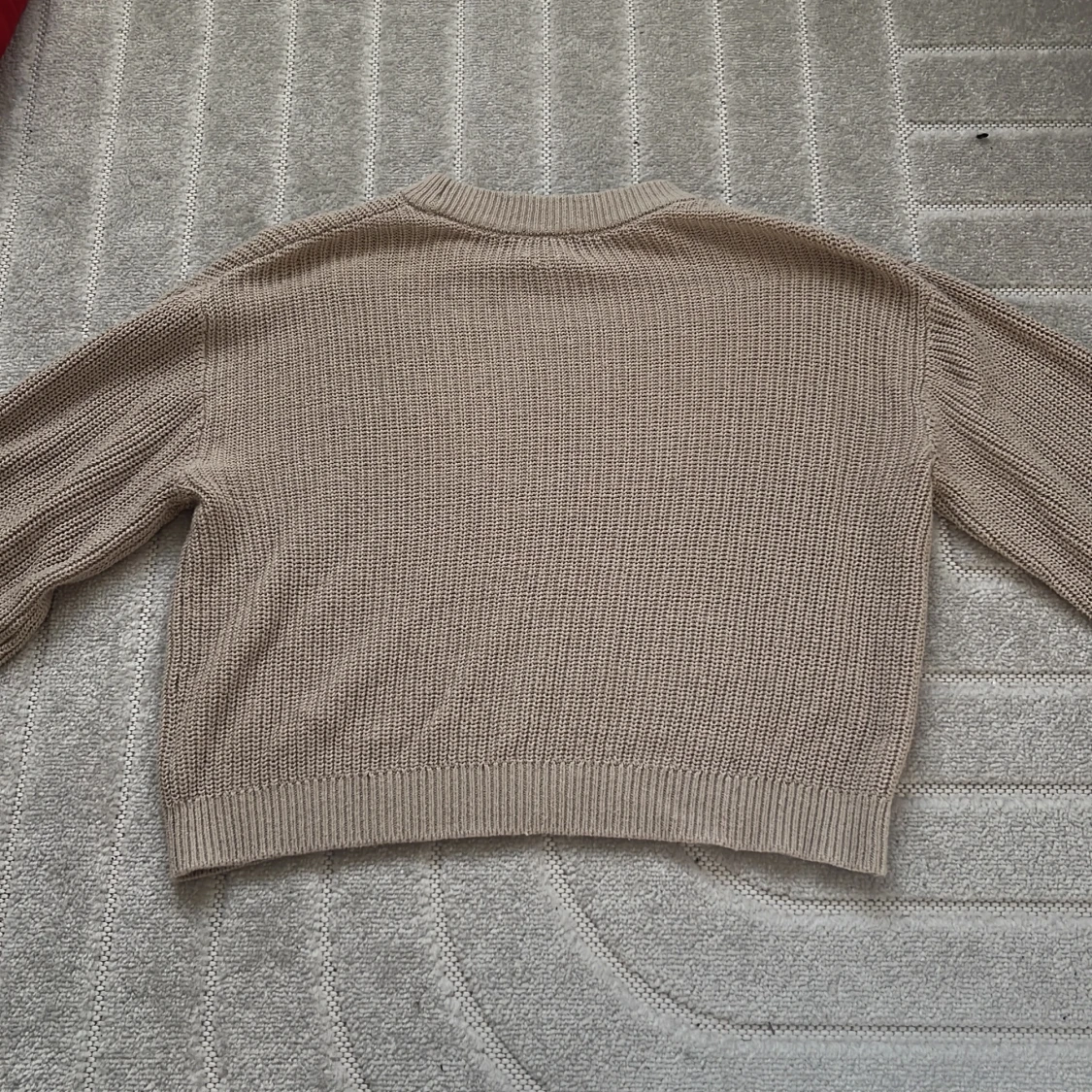 Beige stickad tröja från H&M - 3