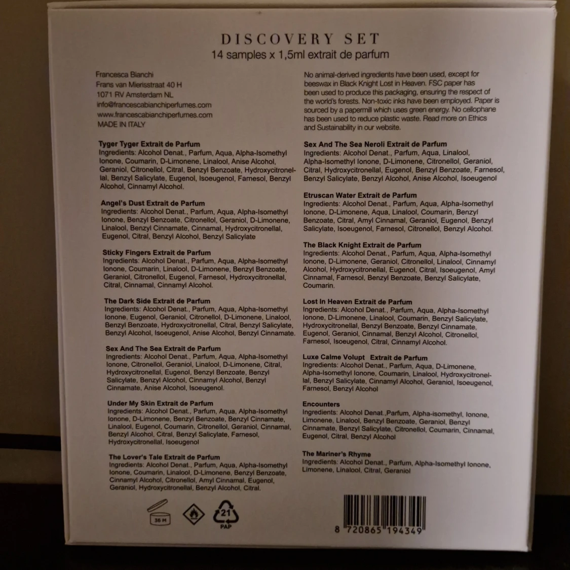 Discovery Set från Francesca Bianchi - 1