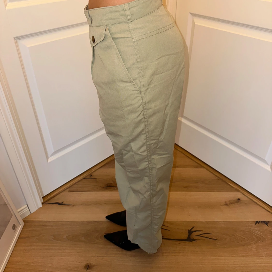 Gröna byxor från Fjällräven, M  - 2