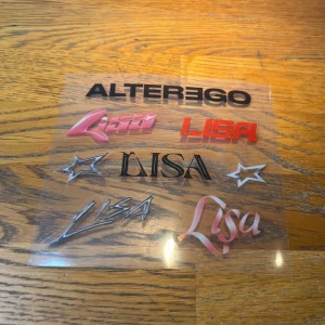 Lisa Alterego stickers  - Från Alterego album