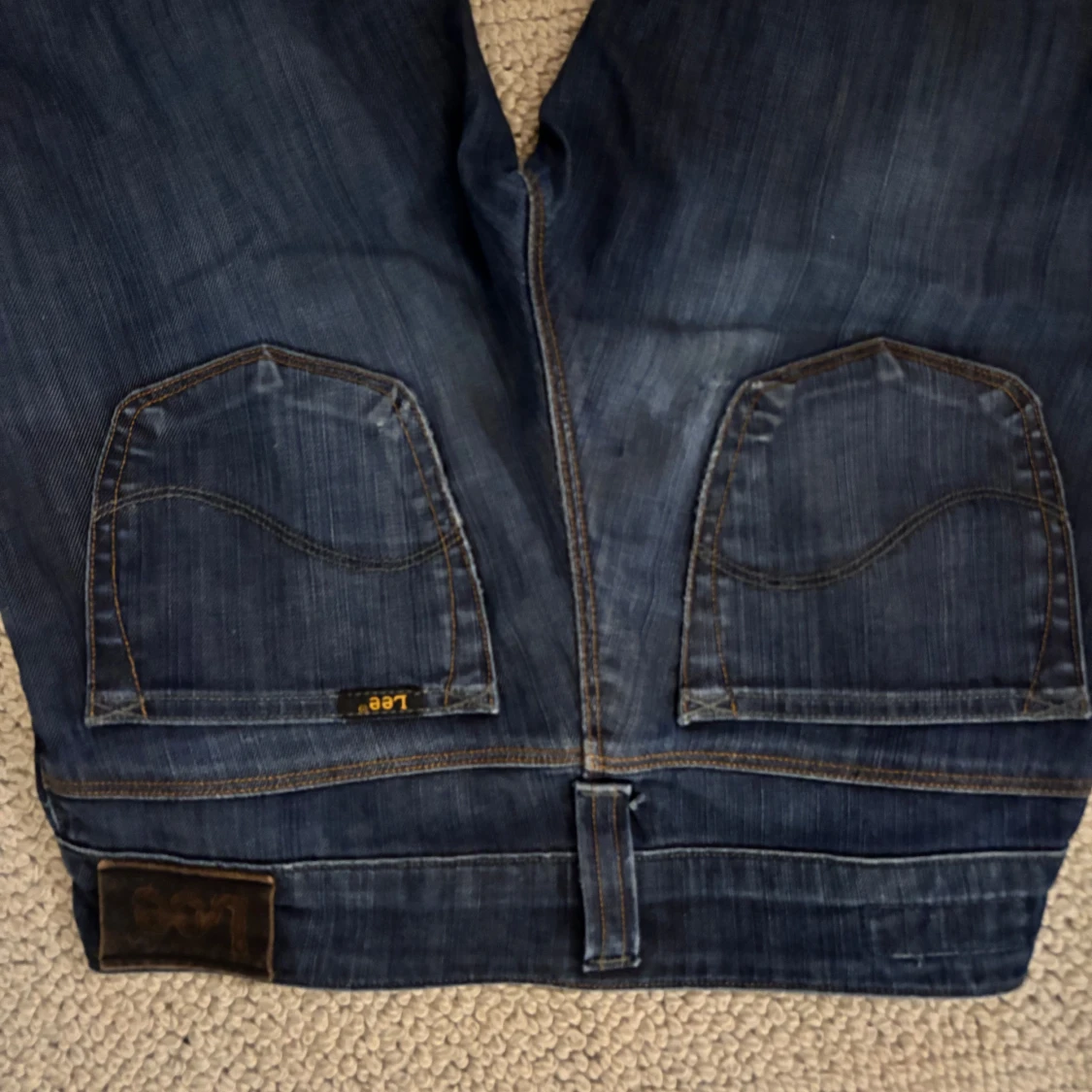 Mörkblå jeans från Lee - 1