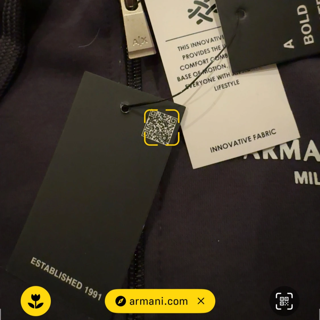 Svart set från Armani Exchange - 1