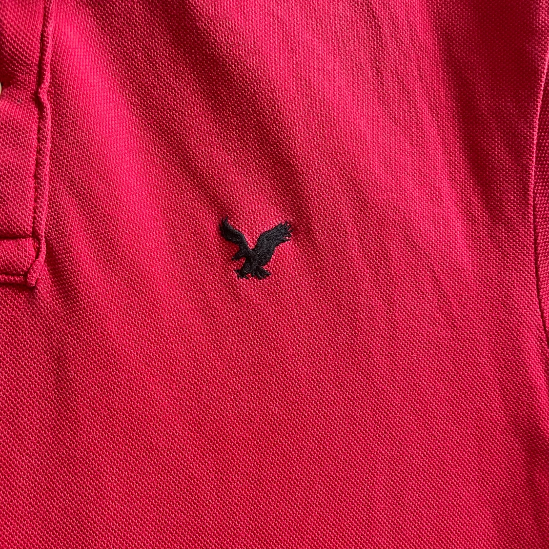 Vintage American eagle polo röd - 1