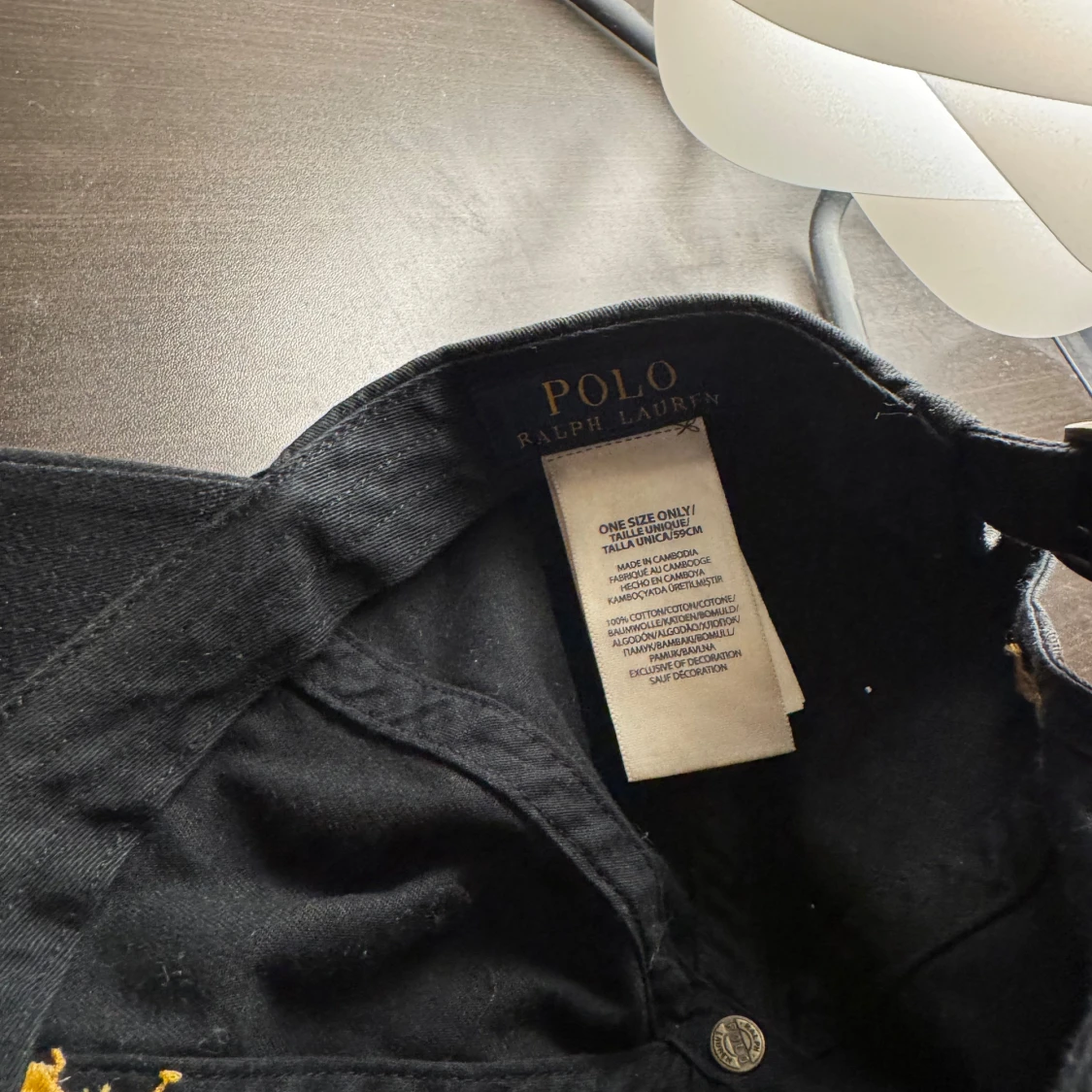 Svart keps från Ralph Lauren - 1