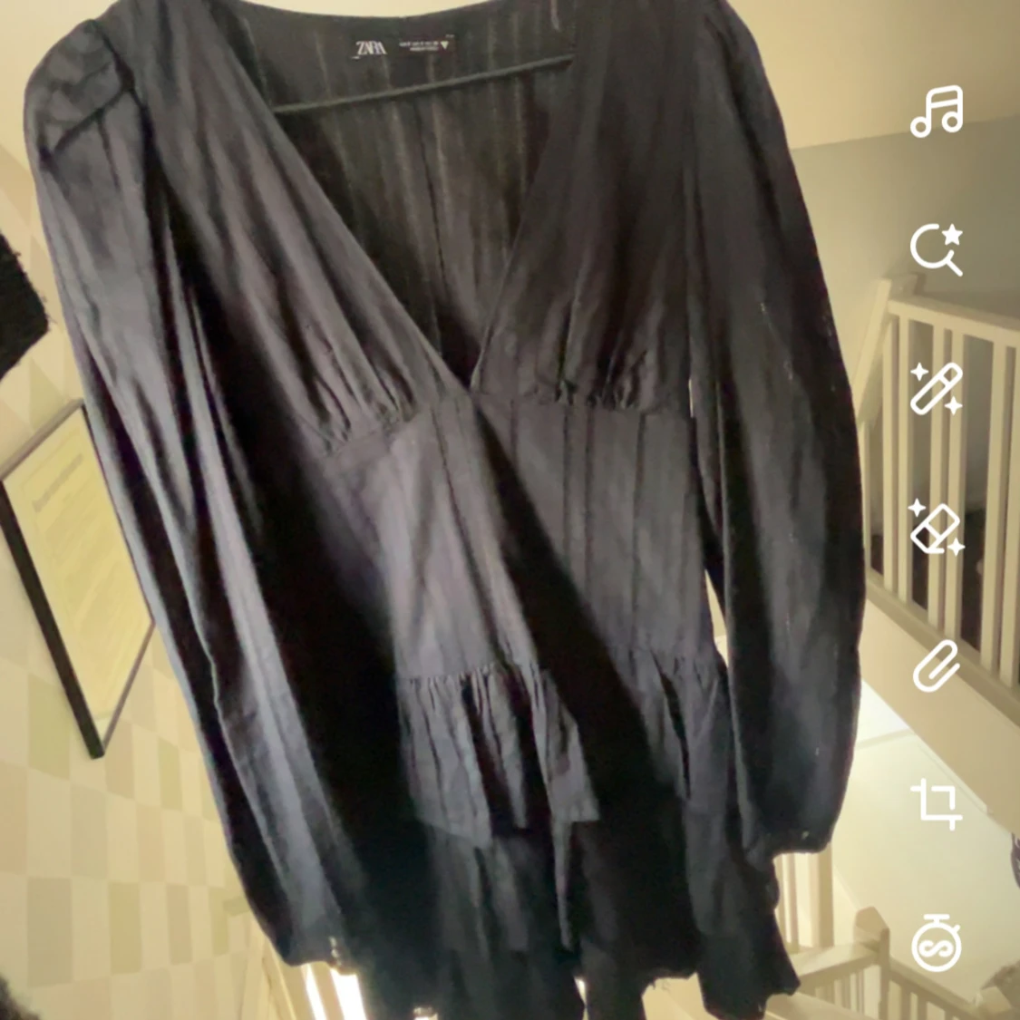 Svart klänning från Zara - 4