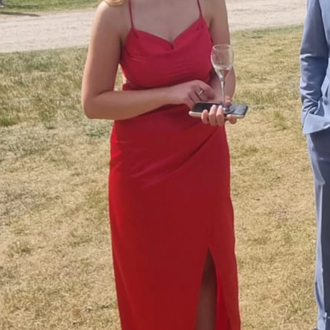 Röd balklänning - 1