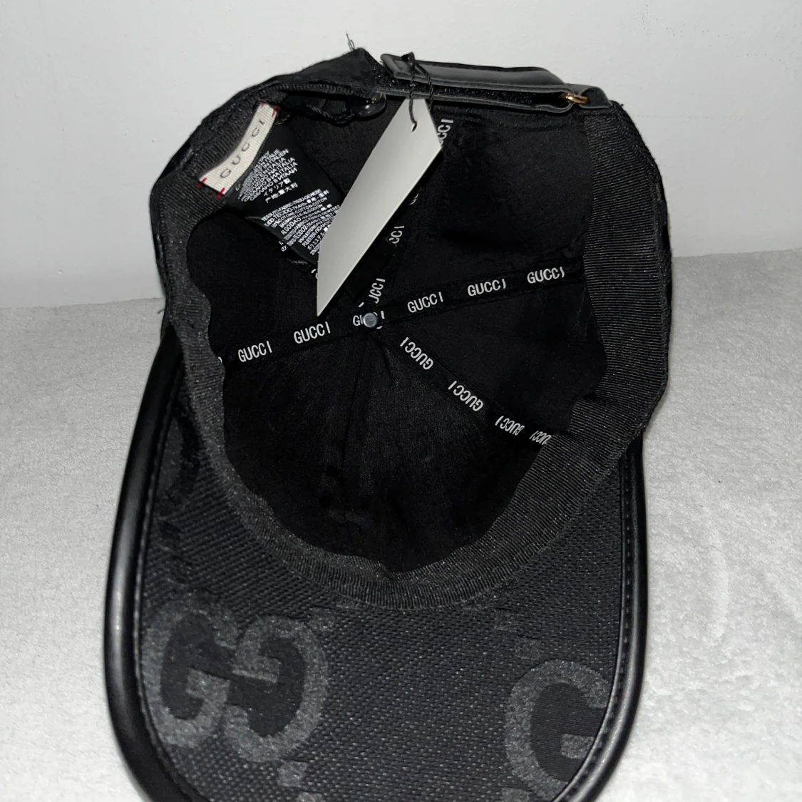 Svart Gucci jumbo keps - 2