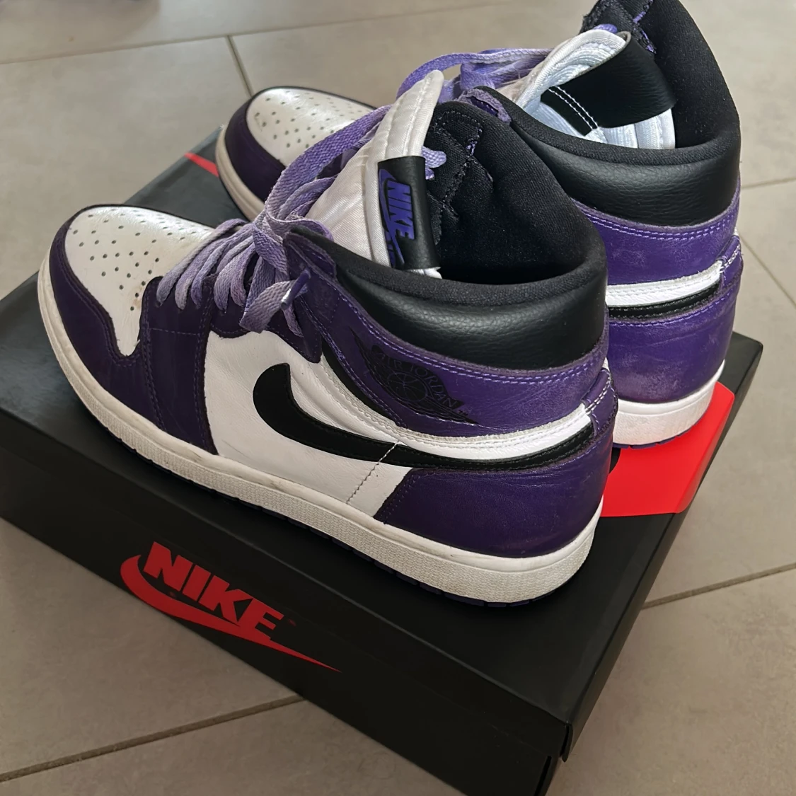 Nike Air Jordan 1 Court Purple High - 2