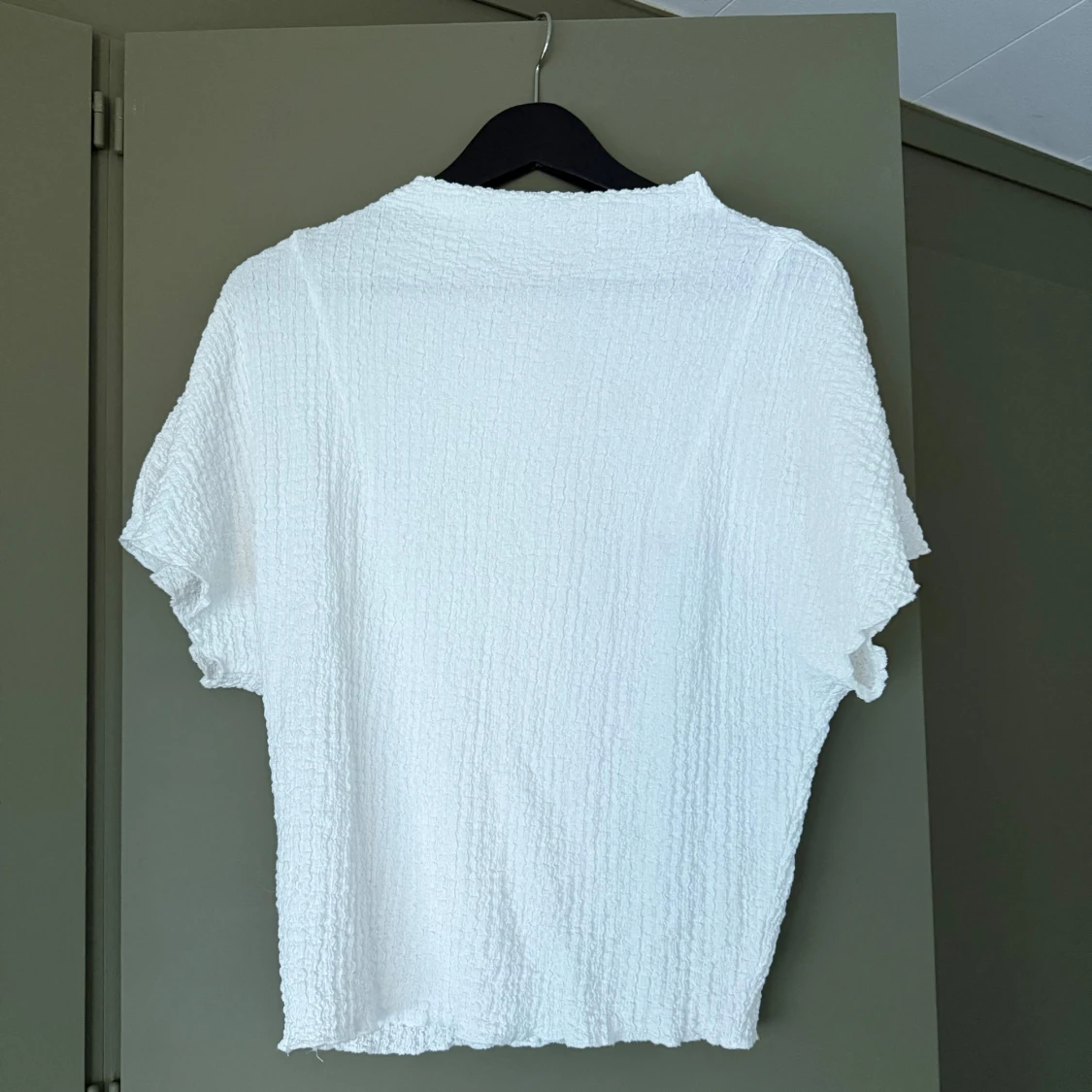 Vit strukturerad topp från Zara - 1