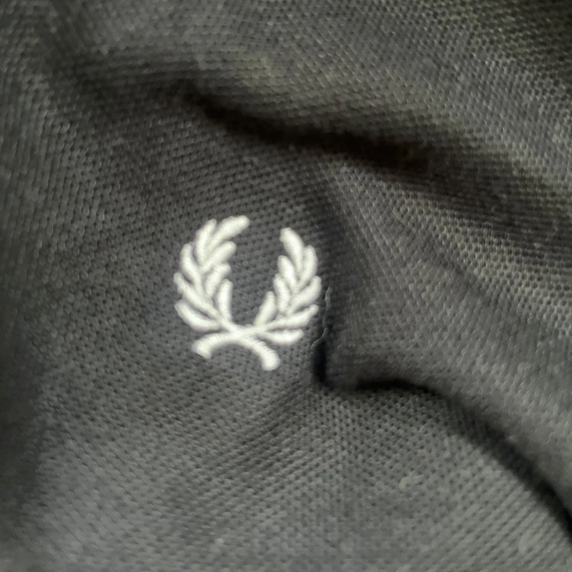 Svart Fred Perry pikétröja M