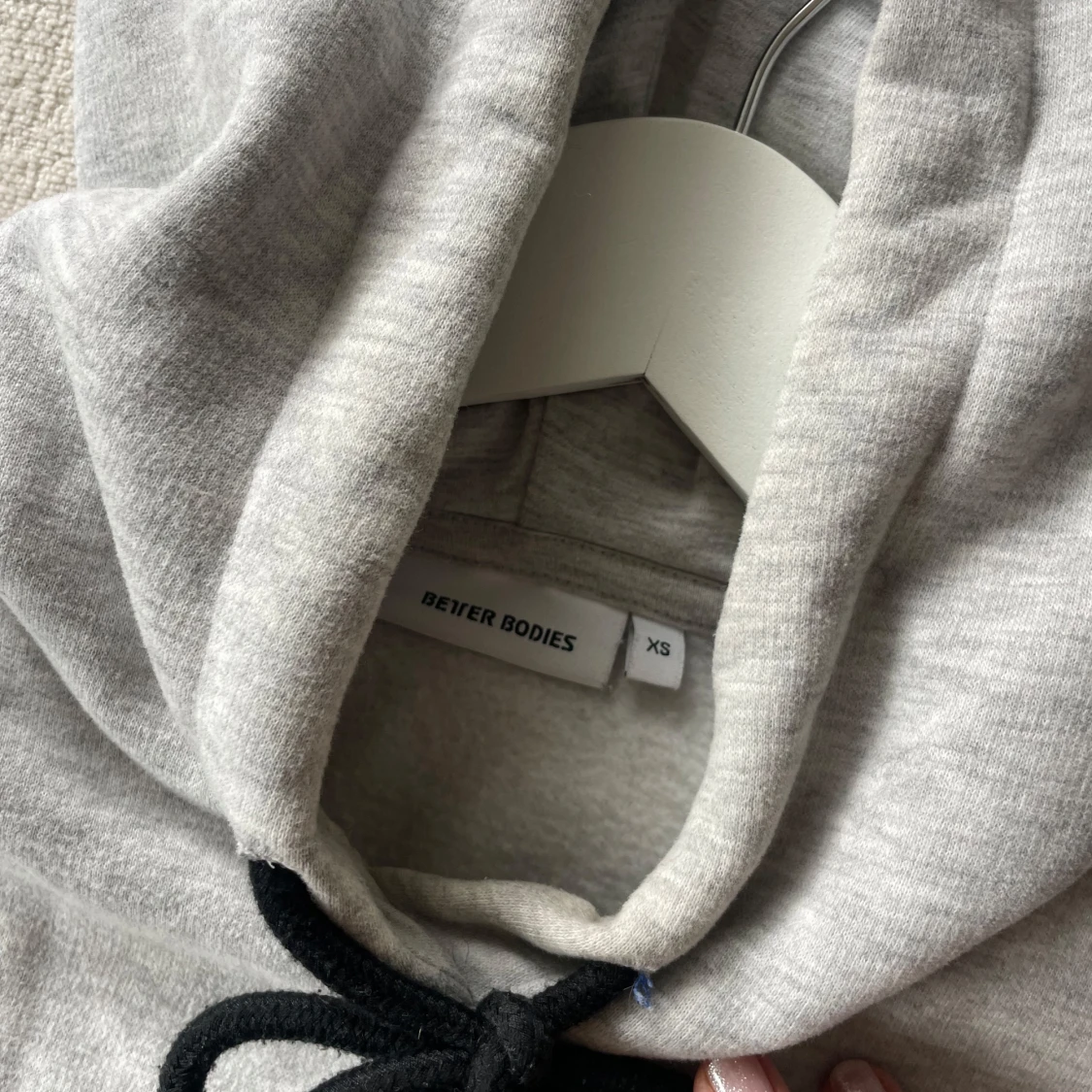 Grå hoodie från Better Bodies XS - 1