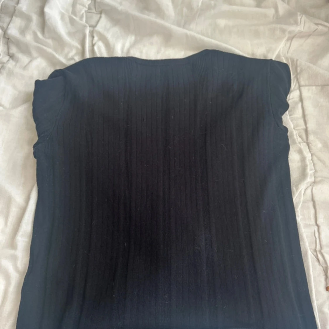 Svart ribbad tröja från The Black Label - 1