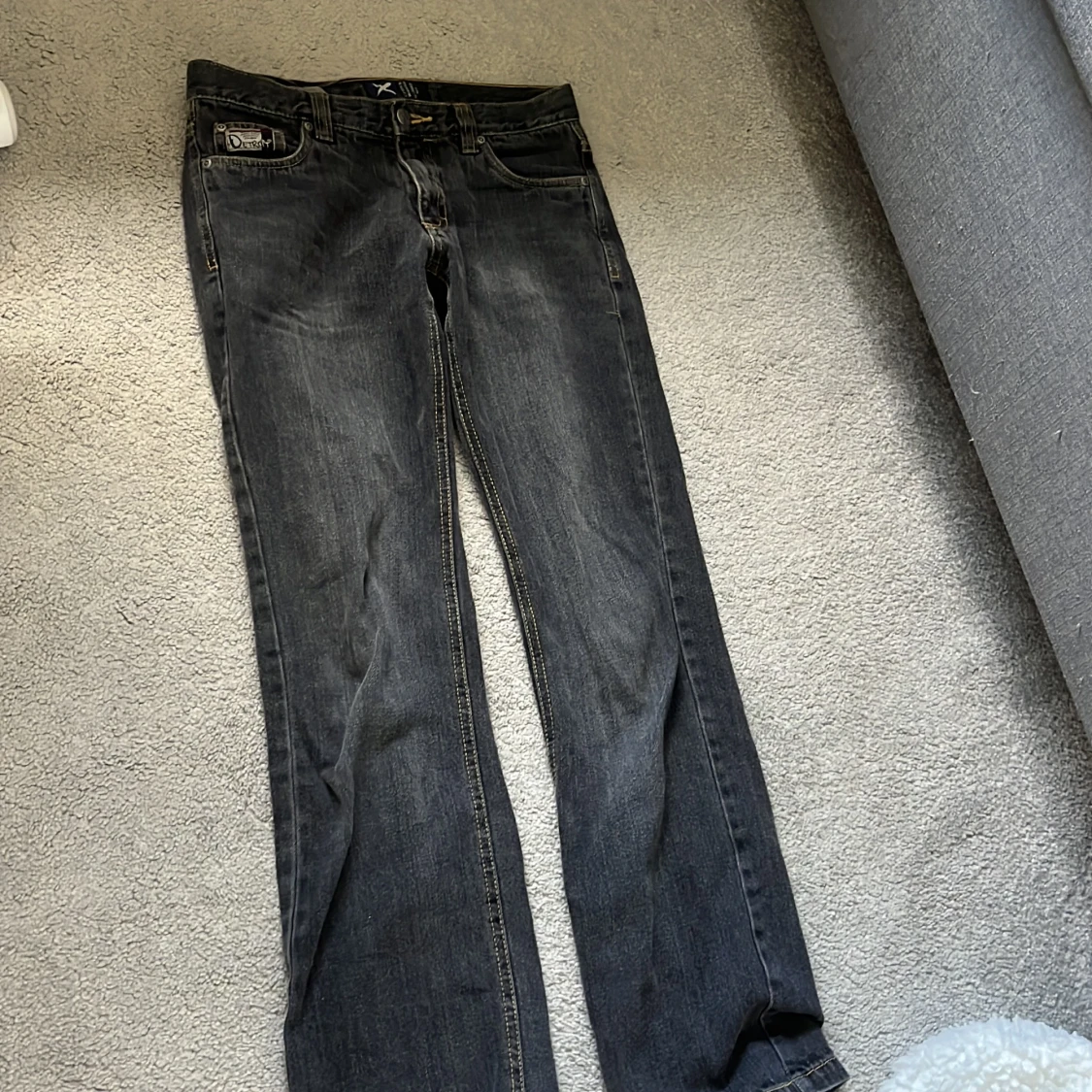 Mörk grå jeans från Cross Ways lindex, stl 164 - 2