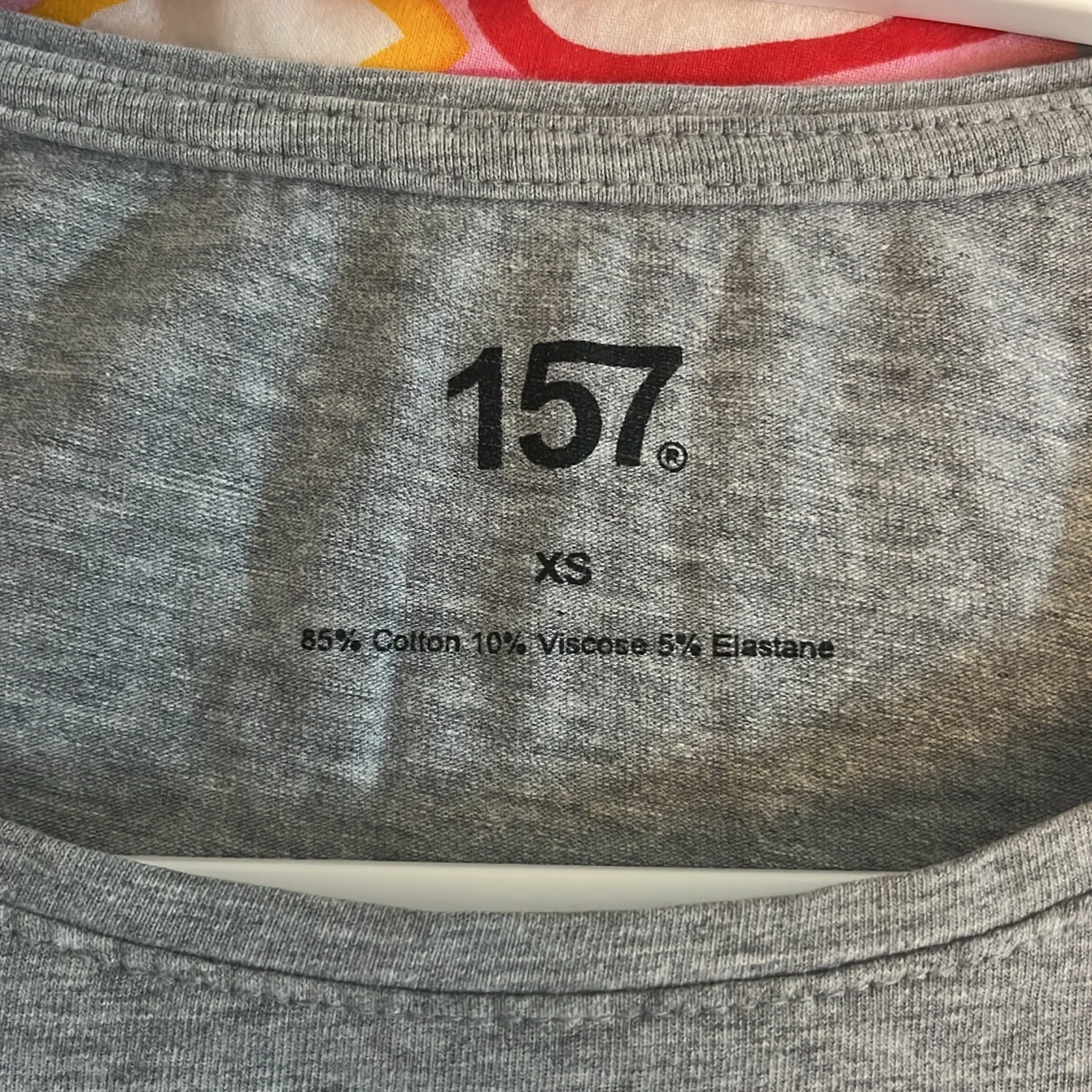 Grå långärmad tröja från 157, XS - 2