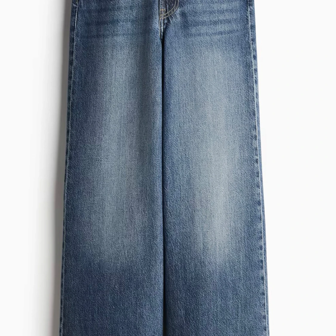 Mjuka jeans i avslappnad modell