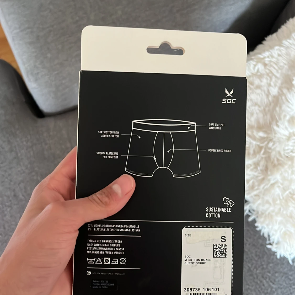 SOC & Upfront boxershorts, flera färger S - 4