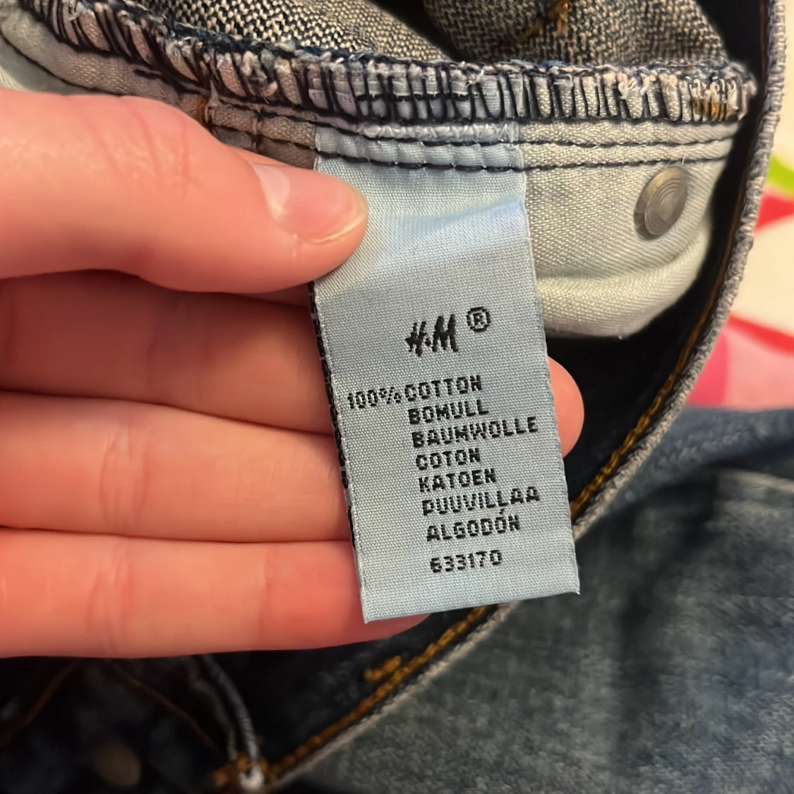 Blå bootcut jeans från Dubster - 4