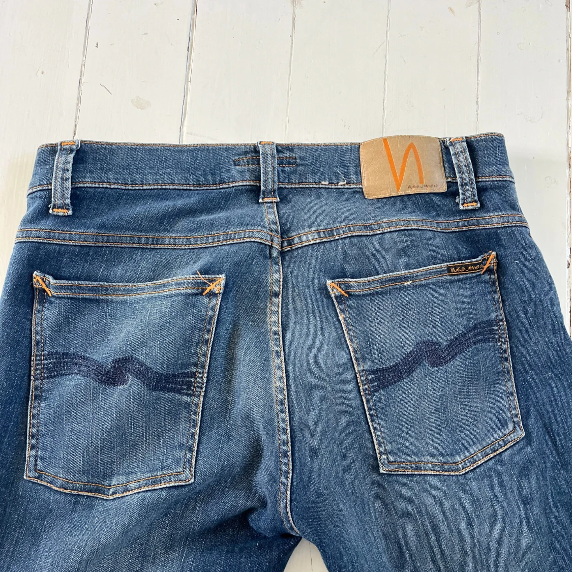 Blå jeans från Nudie Jeans - 1