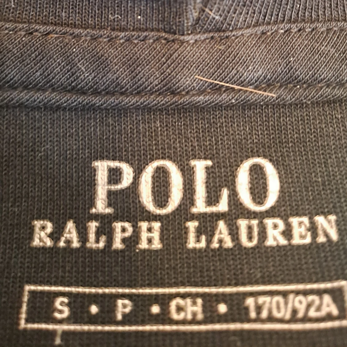 Svart hoodie med dragkedja från Ralph Lauren - 2