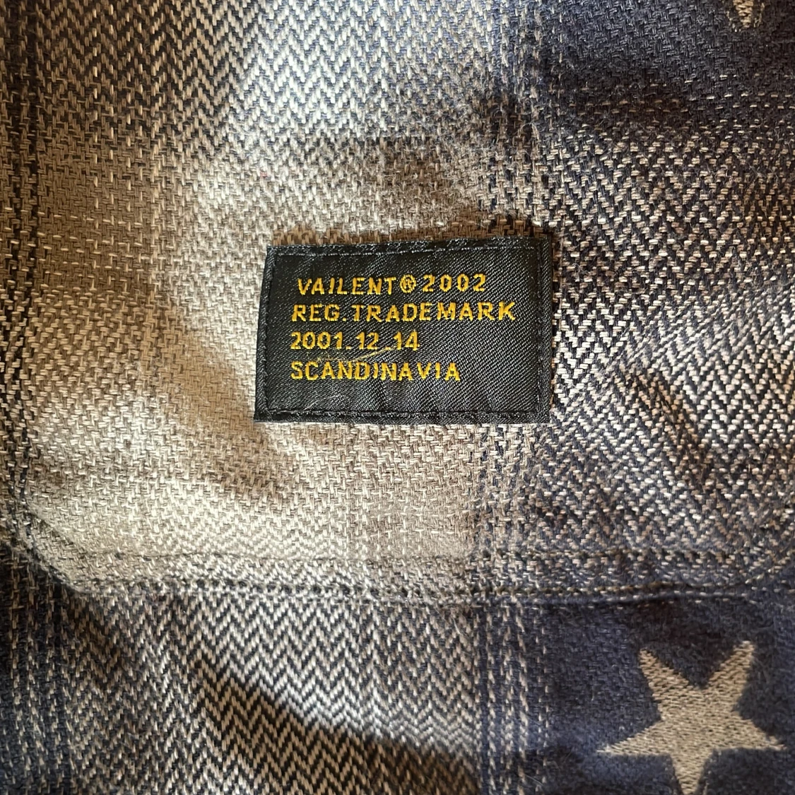 Vailent overshirt med stjärnor L - 1