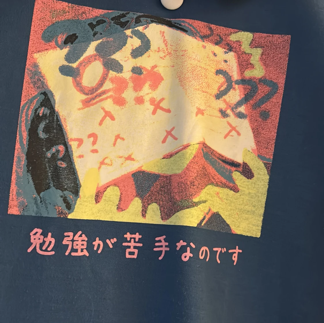 Blå sailor-klänning med tryck, M - 3