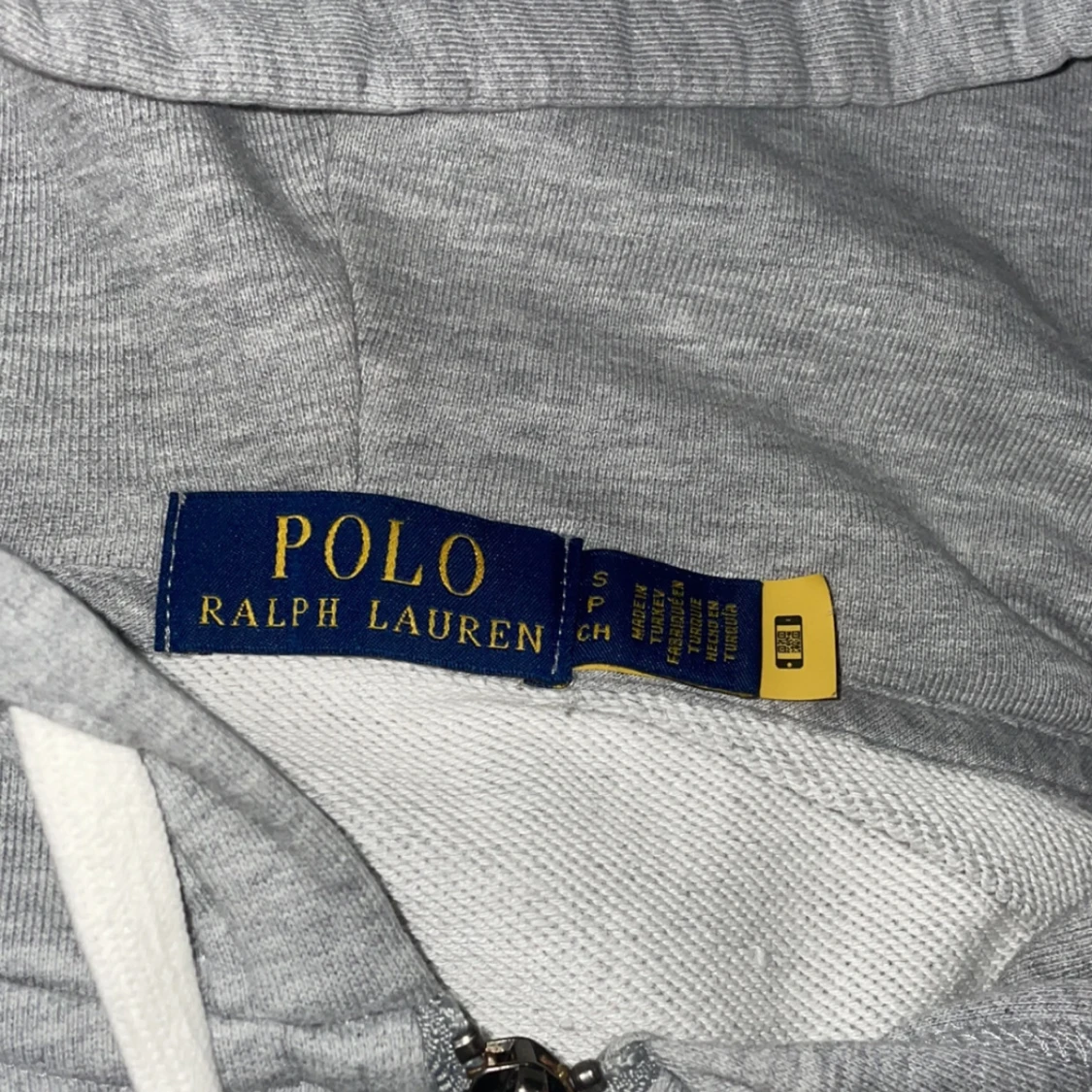 Grå hoodie från Ralph Lauren - 3