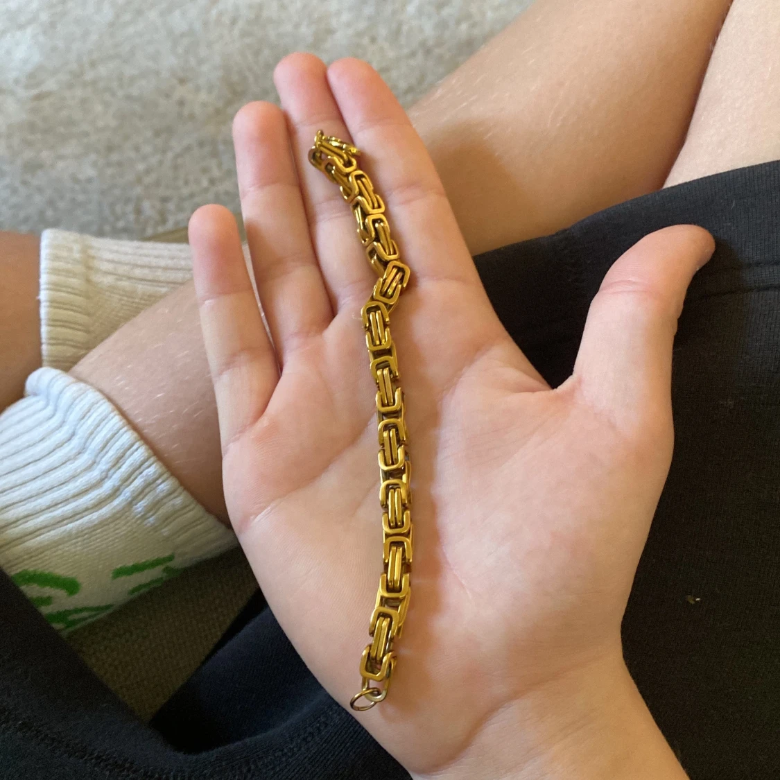 Chunky guldarmband  - 1