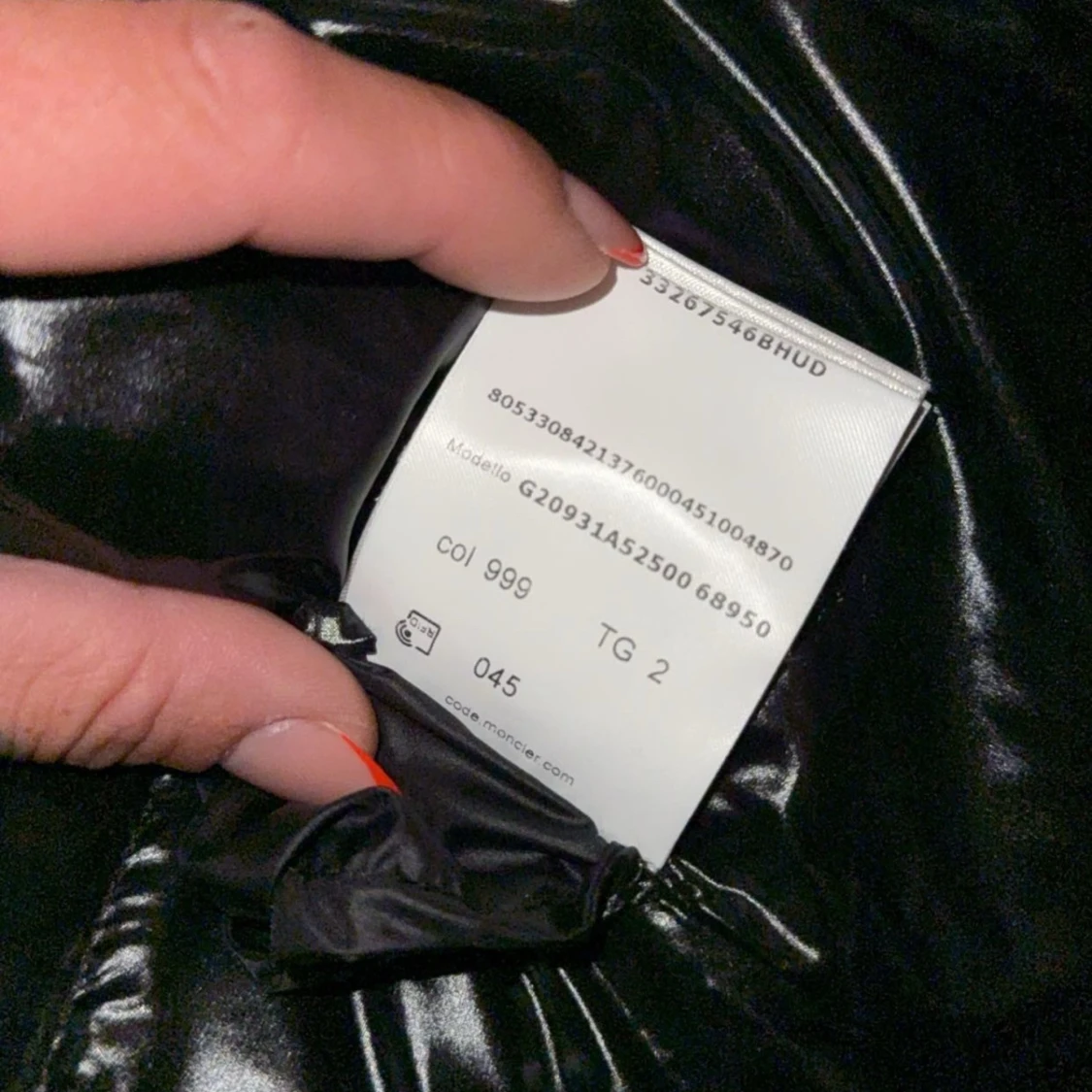 Svart dunväst från Moncler - 2